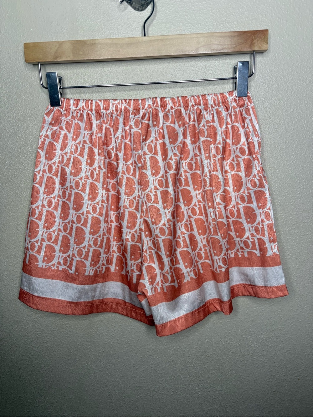 Women’s Couture “D” Satin Shorts-NEW-Small - Picture 3 of 4
